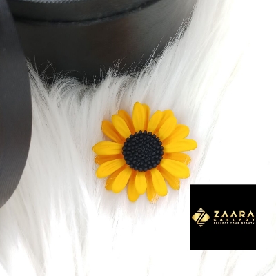 Picture of Sunflower Brooch /Hijab Pin/ Saree Pin for Women (Imported) M-BRC-1185 - 1 Piece - Brooch - Brooch for Women - হিজাব পিন