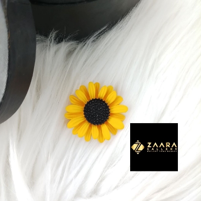 Picture of Sunflower Brooch /Hijab Pin/ Saree Pin for Women (Imported) M-BRC-1186 - 1 Piece - Brooch - Brooch for Women - হিজাব পিন