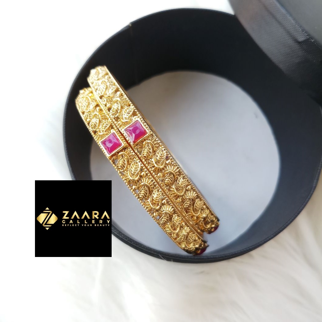 Picture of Majak Copper Bangles/ Brass Bangles For Women (Imported) M-JB5454 - 2 Pieces - Bangles for Women - Bangles - চুড়ি