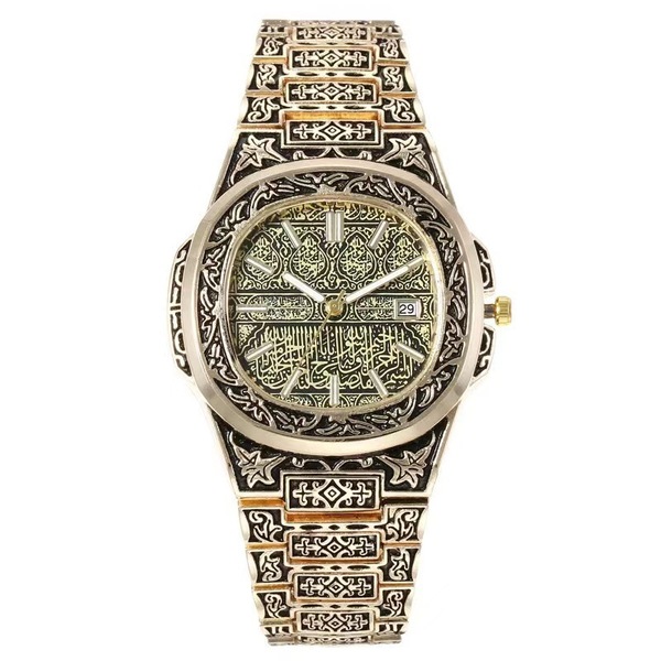 Picture of Zaara Gallery Ayatul Kursi Men Casual Watches Fashion Watch Quartz Watch Outdoor Wristwatches for Men - M1194/M1180 - Watch for Men