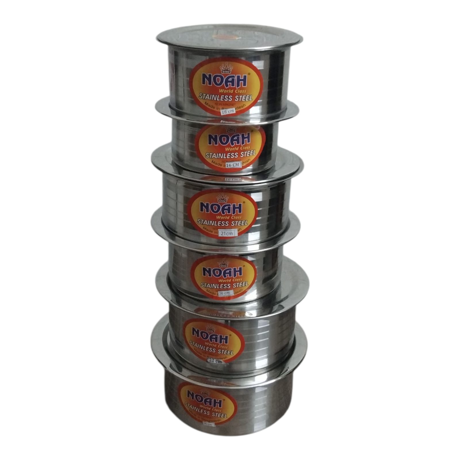 Picture of Noah Stainless Steel Top Set – 6 Pieces