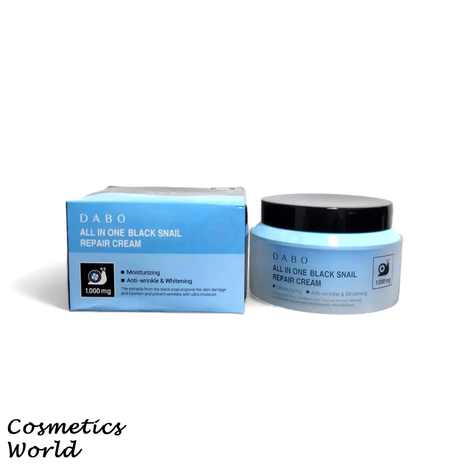 DABO All In One Black Snail Repair Cream - 100g (Korea) FlyMallonline shop bangladeshothoba.com