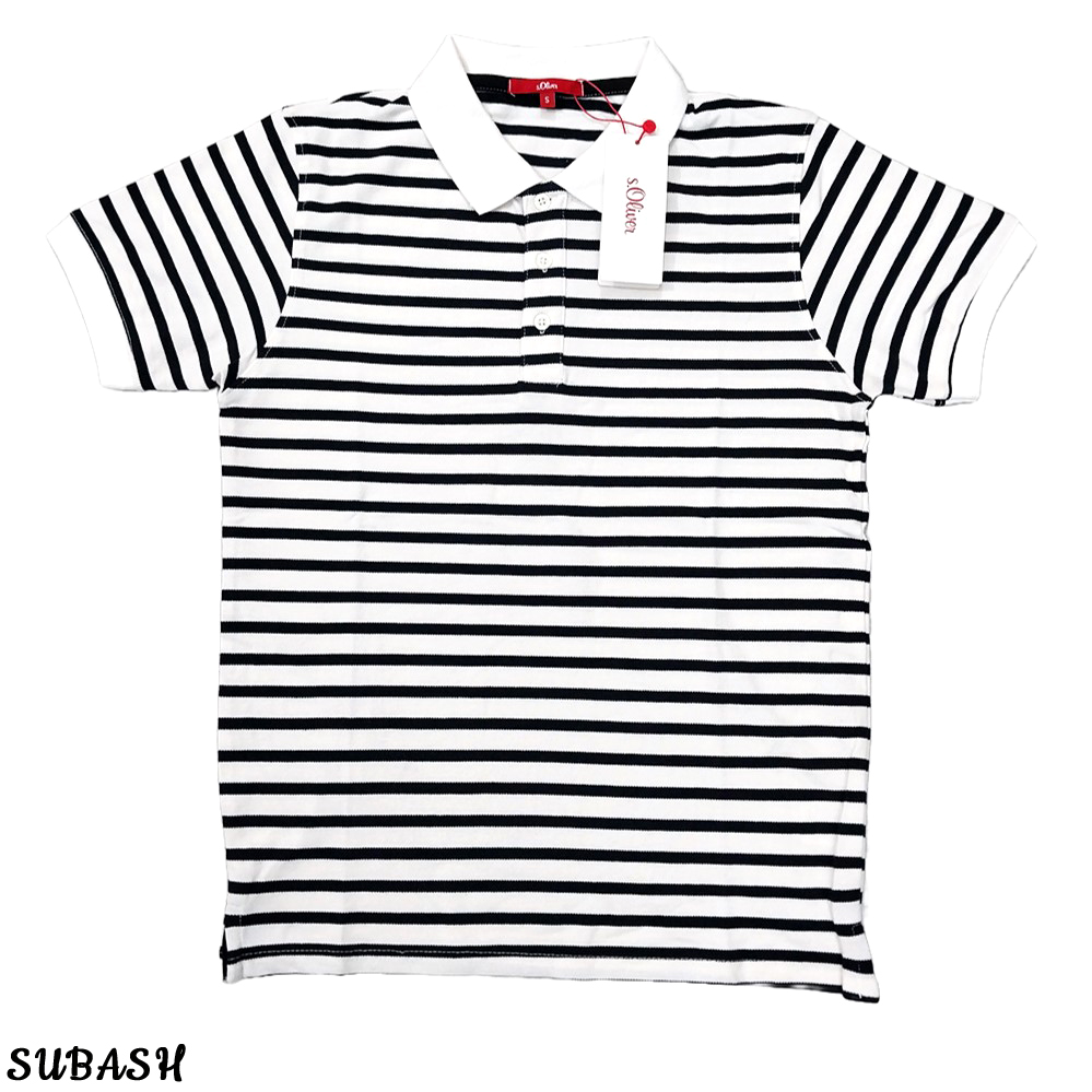 s. Oliver Black and White Classic & Comfortable Boys' Export Quality GSM - 220+  Premium Polo For Men - (Made In Bangladesh) FlyMallonline shop bangladeshothoba.com