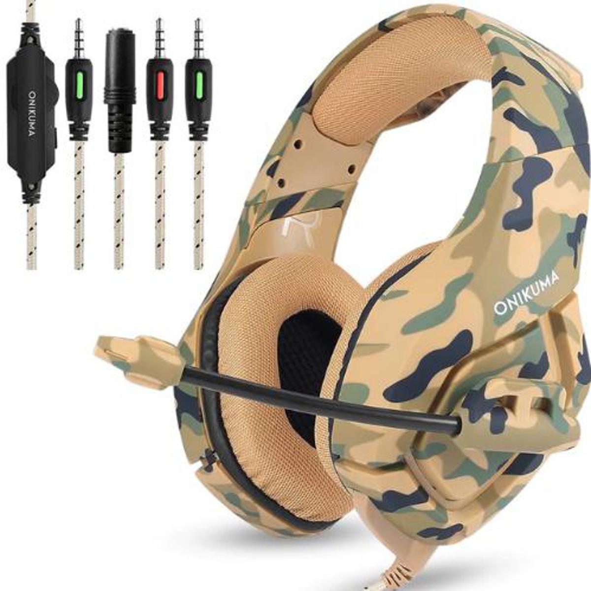 Picture of Camouflage PS4 Headset Bass Gaming Headphone