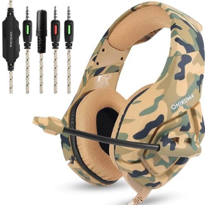 Picture of Camouflage PS4 Headset Bass Gaming Headphone