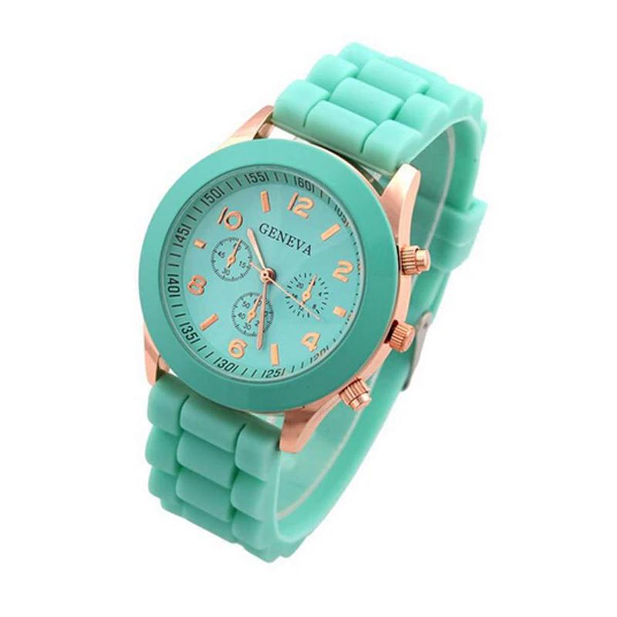 Picture of Special Shaped Silicone Ladies Fashion Watch