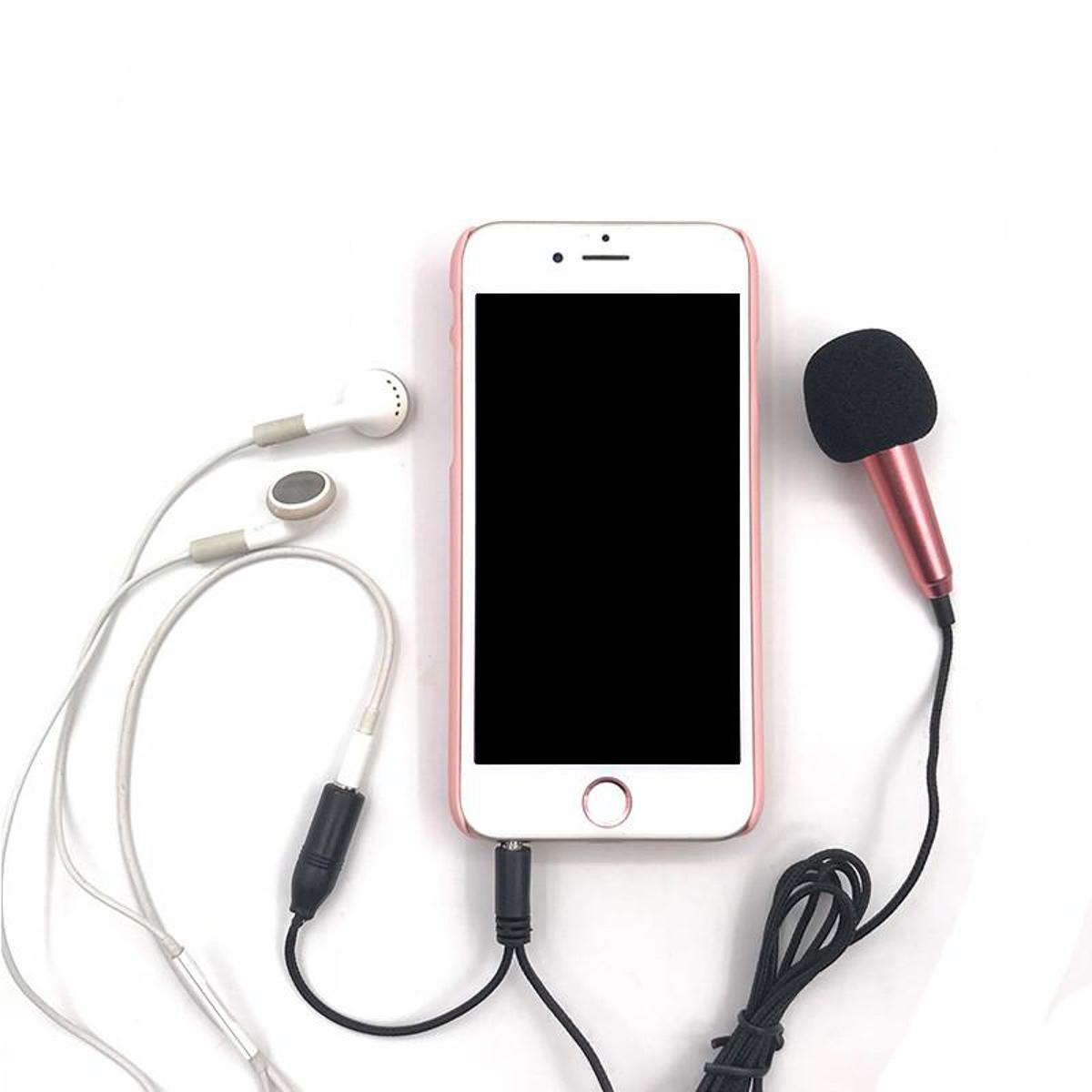 Picture of Portable Mini 3.5mm Stereo Studio Speech Audio Microphone for All Device