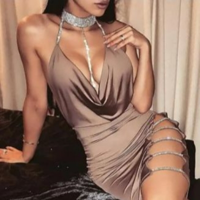 Picture of New Summer Women Sexy Cocktail Sleeveless V neck Party Club Dresses
