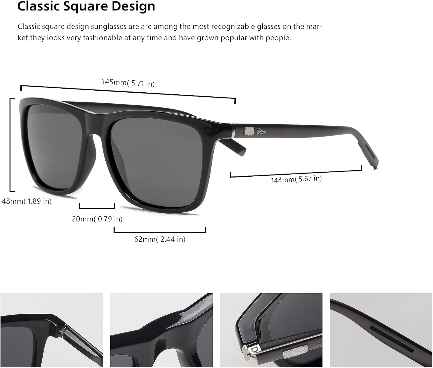 Picture of Aluminum Magnesium Polarized Men Sunglass