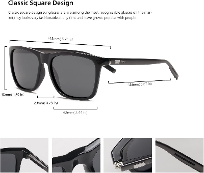 Picture of Aluminum Magnesium Polarized Men Sunglass