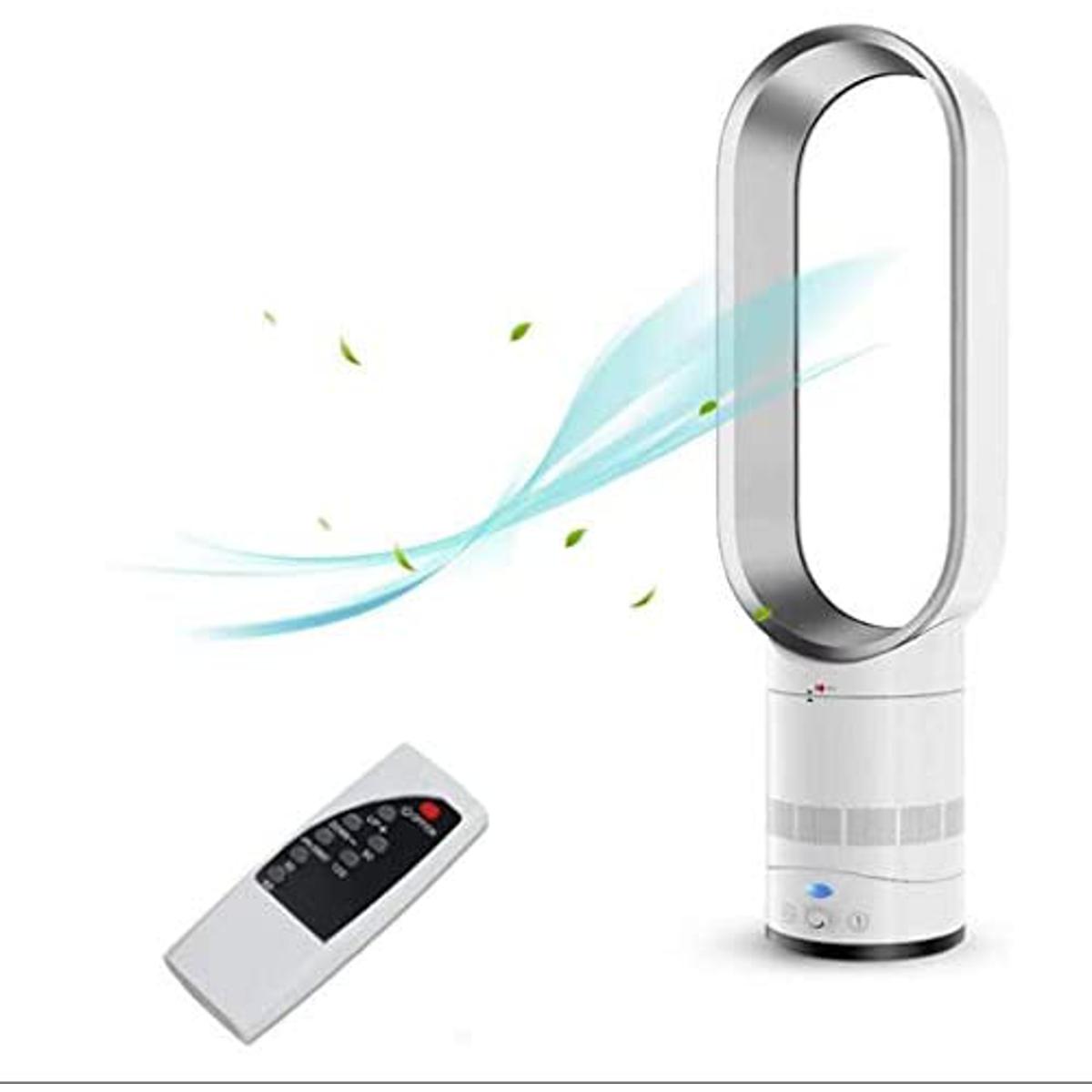 Picture of Bladeless Child safety tower Remote control air cooler  fan