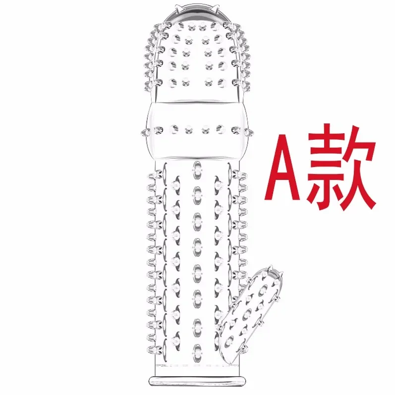 Picture of Multi-shape Spiked Set Adult Product clear Crystal Condom