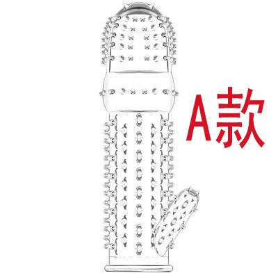 Picture of Multi-shape Spiked Set Adult Product clear Crystal Condom