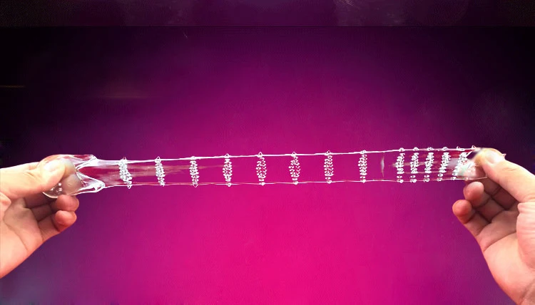 Picture of Multi-shape Spiked Set Adult Product clear Crystal Condom