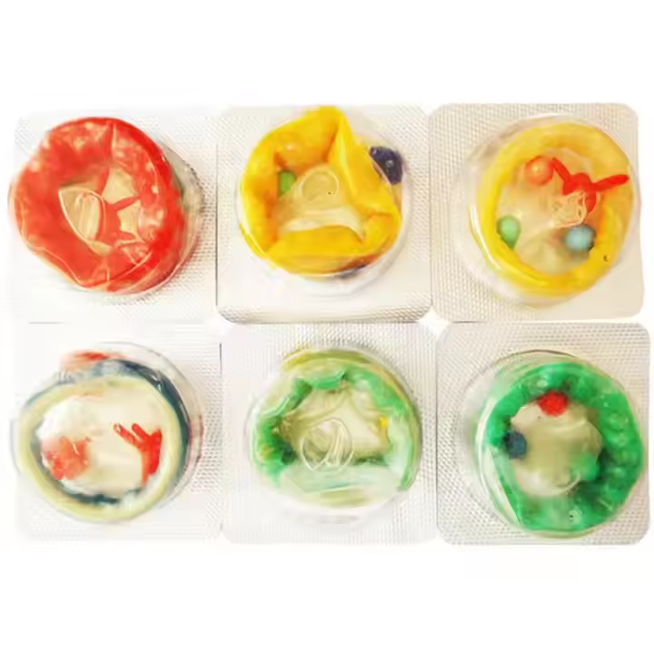 Picture of BOB  Spikes Heads with Tendrils Sensation Condoms - 1pc