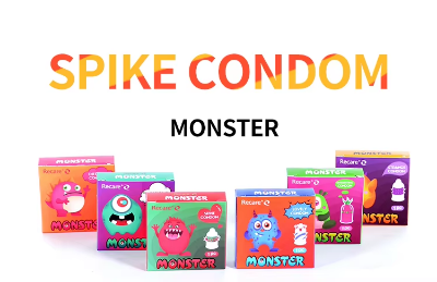 Picture of Recare Monster Handmade Spike Condoms for Men - 6 pc
