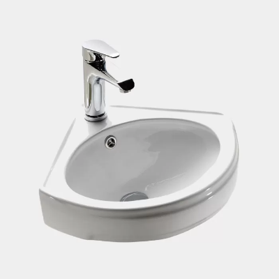 Picture of MARQUIS Corner Basin- C87002 White/Ivory
