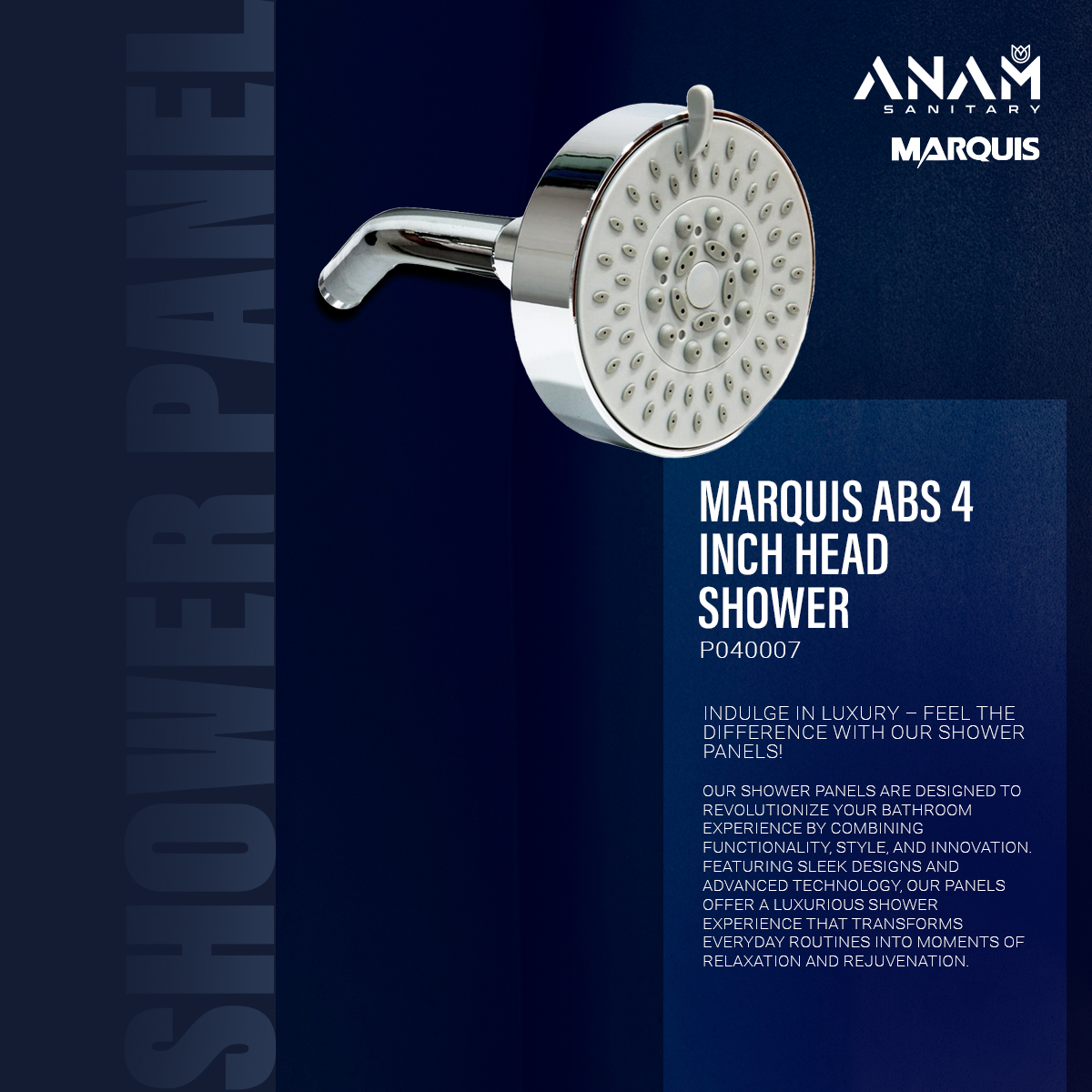 Picture of Marquis ABS 4 Inch Head Shower P040007