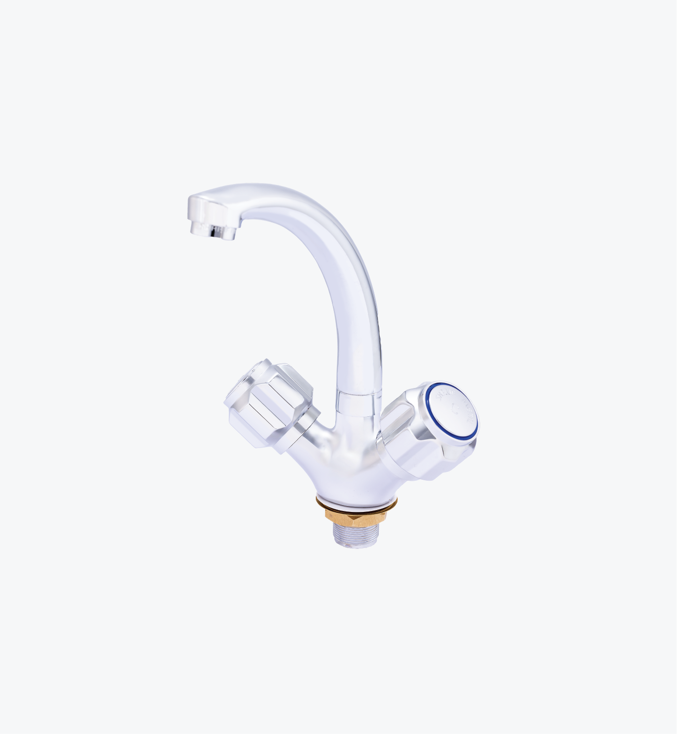 Picture of SHARIF Metal Brass Two Handle Basin Mixer (Moving) for Toilet 9221