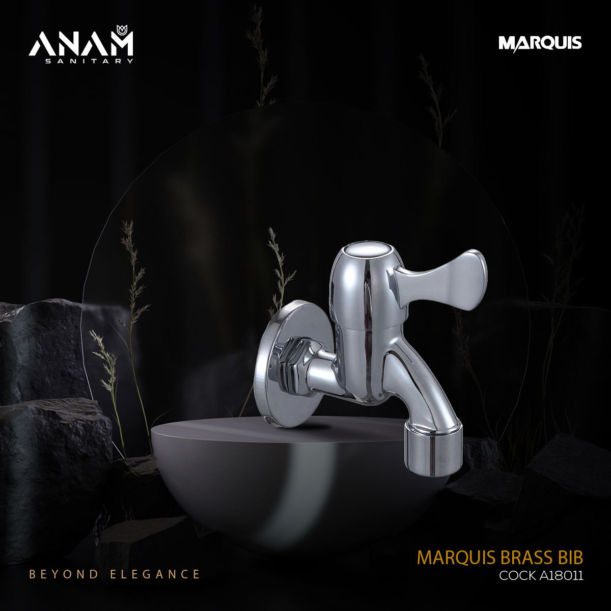 Picture of Marquis Brass Bib Cock A18011