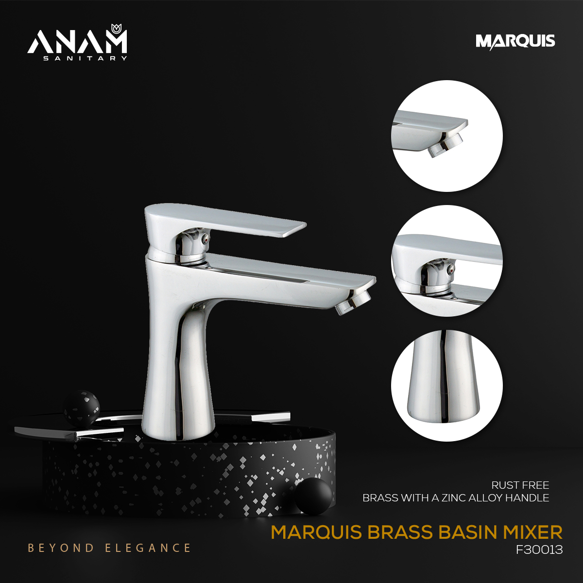Picture of MARQUIS Brass Basin Mixer-F30013