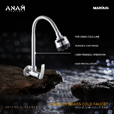 Picture of Marquis Brass Cold Faucet-Moving Sink Cock FT1002