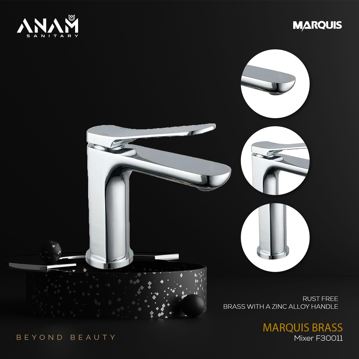 Picture of MARQUIS Brass Basin Mixer F30011