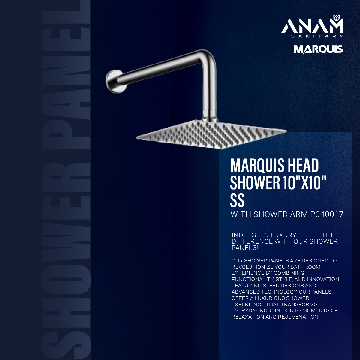 Picture of MARQUIS Head Shower 10″- P040017