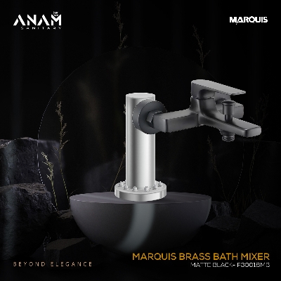 Picture of MARQUIS Brass Bath Mixer Matte Black- F30018MB