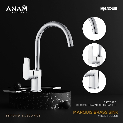 Picture of Marquis Brass Sink Mixer F30006