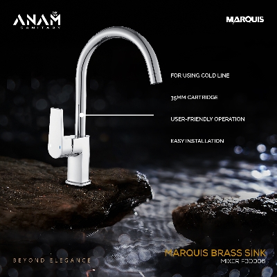 Picture of Marquis Brass Sink Mixer F30006