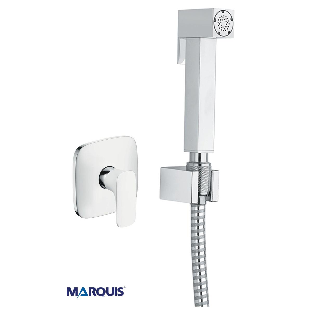 Picture of Marquis Brass Toilet Push Shower Hot & Cold Mixer F19094