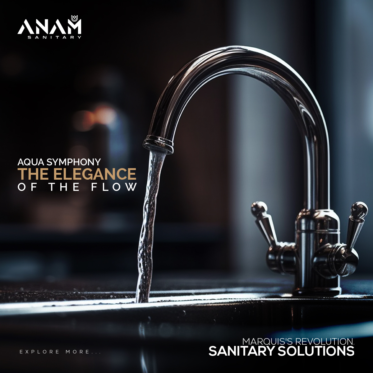 Picture of Marquis Brass Cold Faucet- Long Bib Cock FT1001 For Bathroom