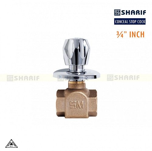 Picture of Sharif Metal Brass 3/4Inch Conceal Stop Cock SM7237