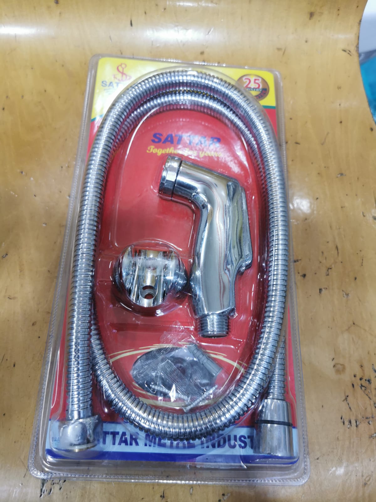 Picture of Sattar Brass Toilet Push Shower Royal Pro PU777H