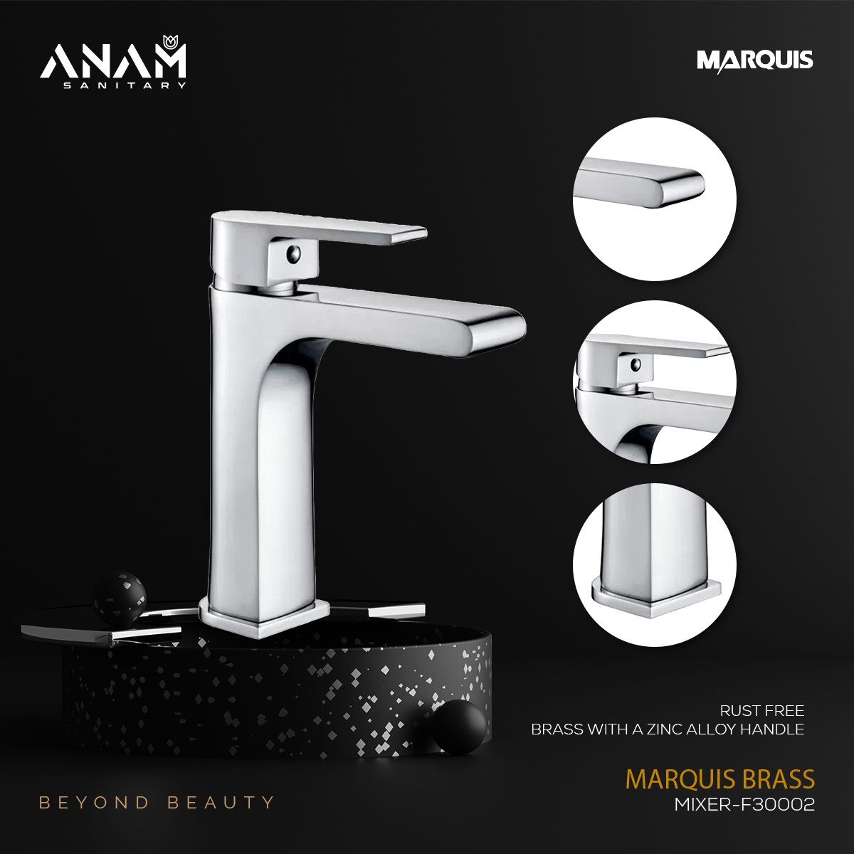 Picture of MARQUIS Brass Basin Mixer-F30002