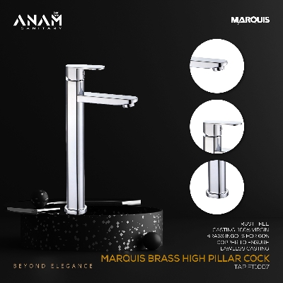 Picture of Marquis Brass High Pillar Cock Tap FT1007