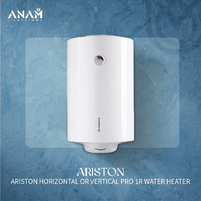 Picture of 80 Liters Ariston Horizontal OR Vertical PRO 1R Water Heater (Geyser) Made In Italy