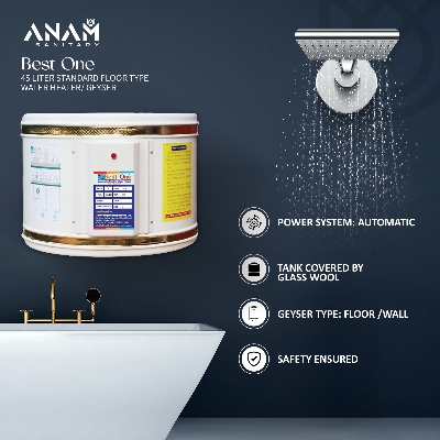 Picture of Best One 45 Liter Standard Floor Type Water Heater/ Geyser