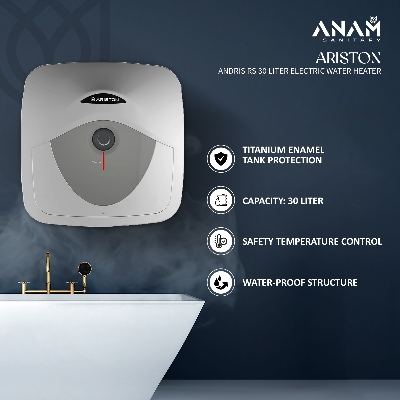 Picture of ARISTON RS 30 Liter Andris Electric Geyser with Safety Valve