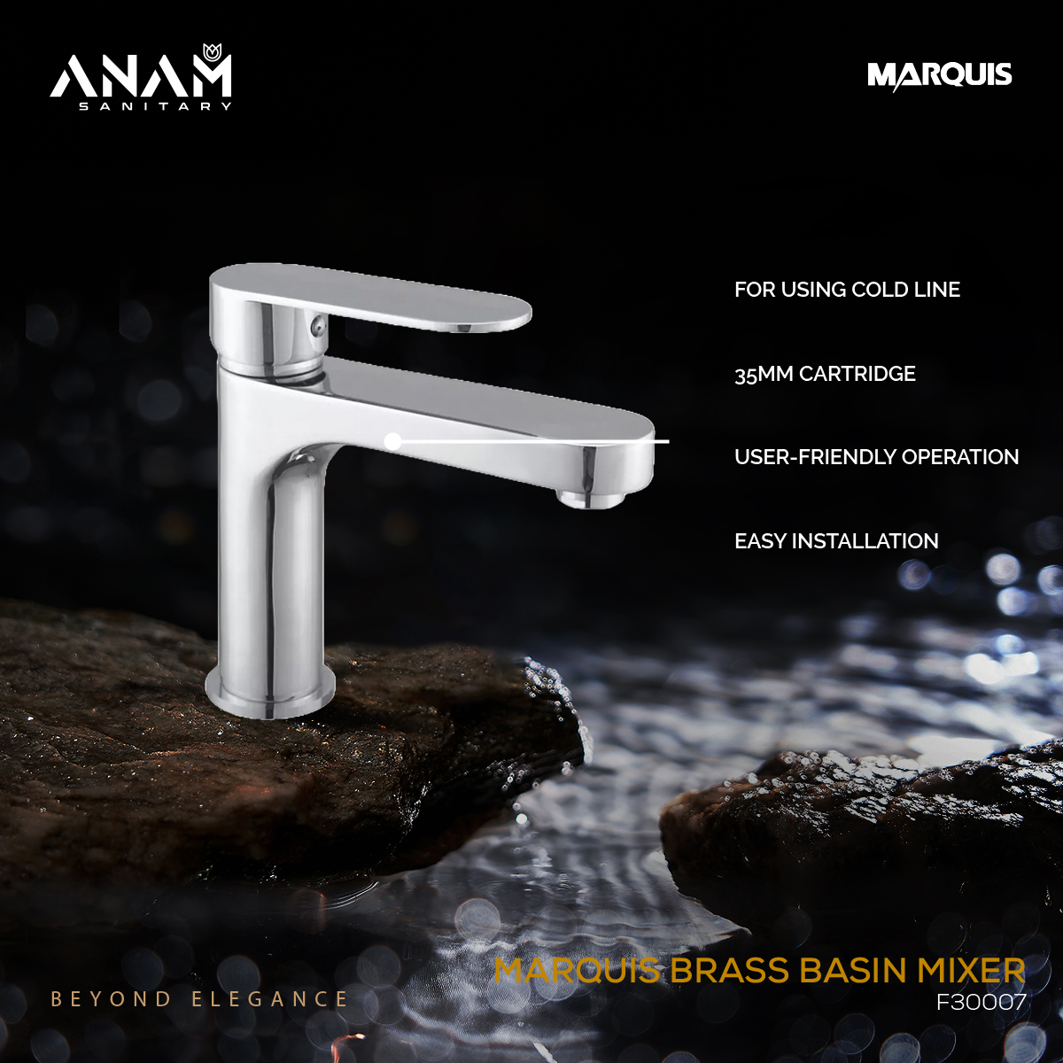 Picture of MARQUIS Basin Mixer-F30007