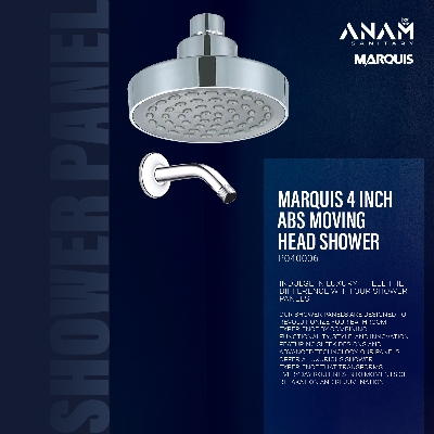 Picture of MARQUIS 4″ ABS Moving Head Shower- P040006