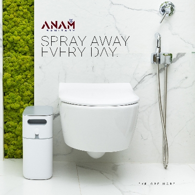 Picture of Marquis ABS Toilet Push Shower Set SP060301