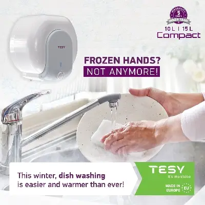 Picture of Tesy Compact 10Liter Under Sink Electric Water Heater
