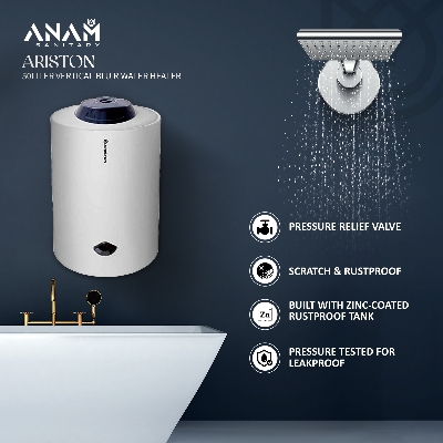 Picture of Ariston 50liter Vertical BLU R Water Heater (Geyser) Made in China