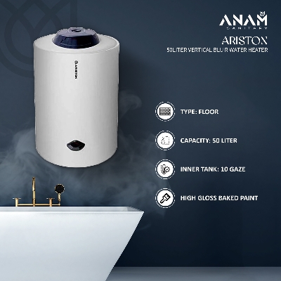 Picture of Ariston 50liter Vertical BLU R Water Heater (Geyser) Made in China
