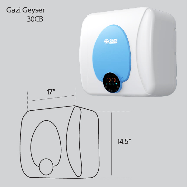 Picture of Gazi 30 Litre Water Heater 30CB