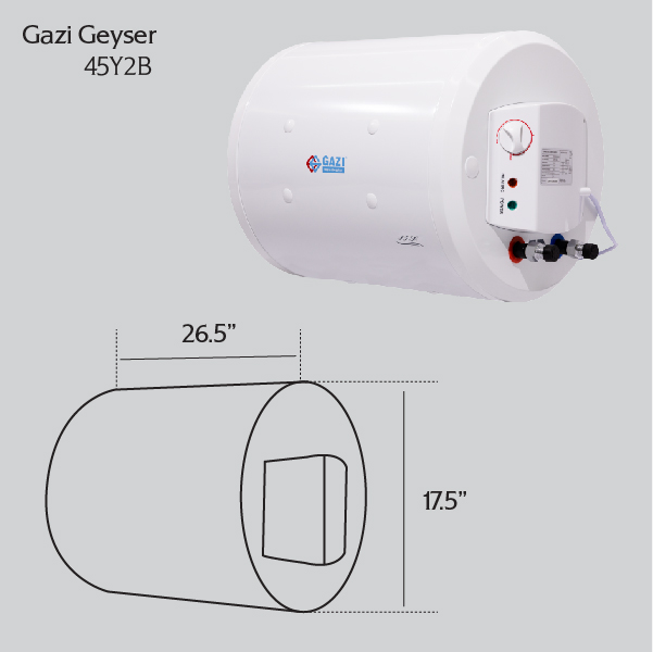 Picture of Gazi 45 Litre Water Heater 45Y2B