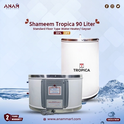 Picture of Shameem Tropica 90 Liter Standard Floor Type Water Heater/ Geyser