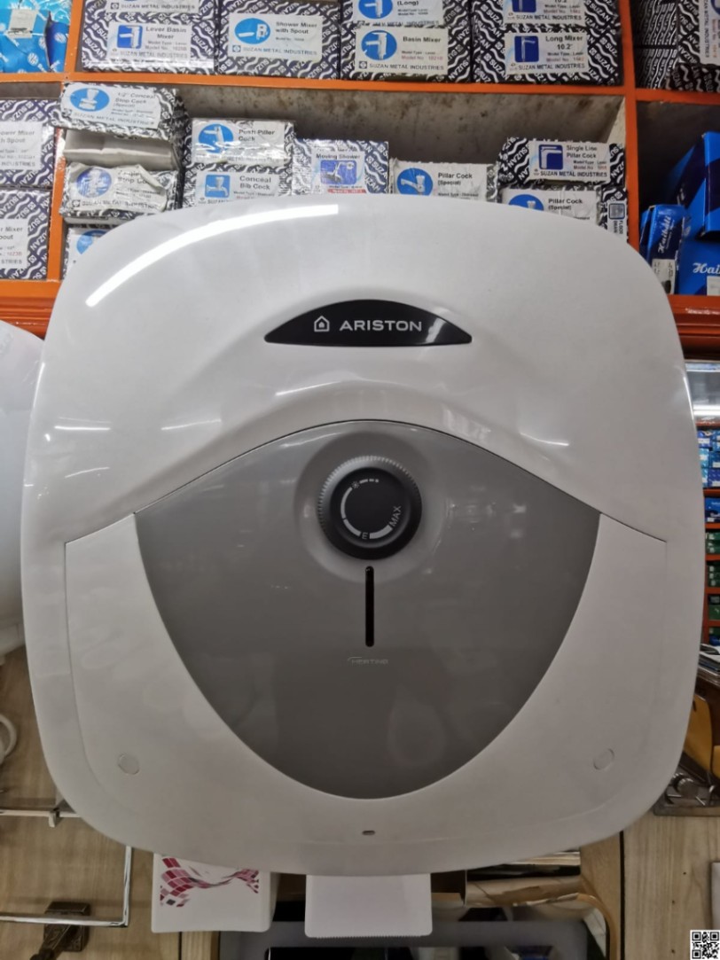 Picture of Ariston Andris RS 15 Liter Electric Water Heater with Safety Anode Made in Italy